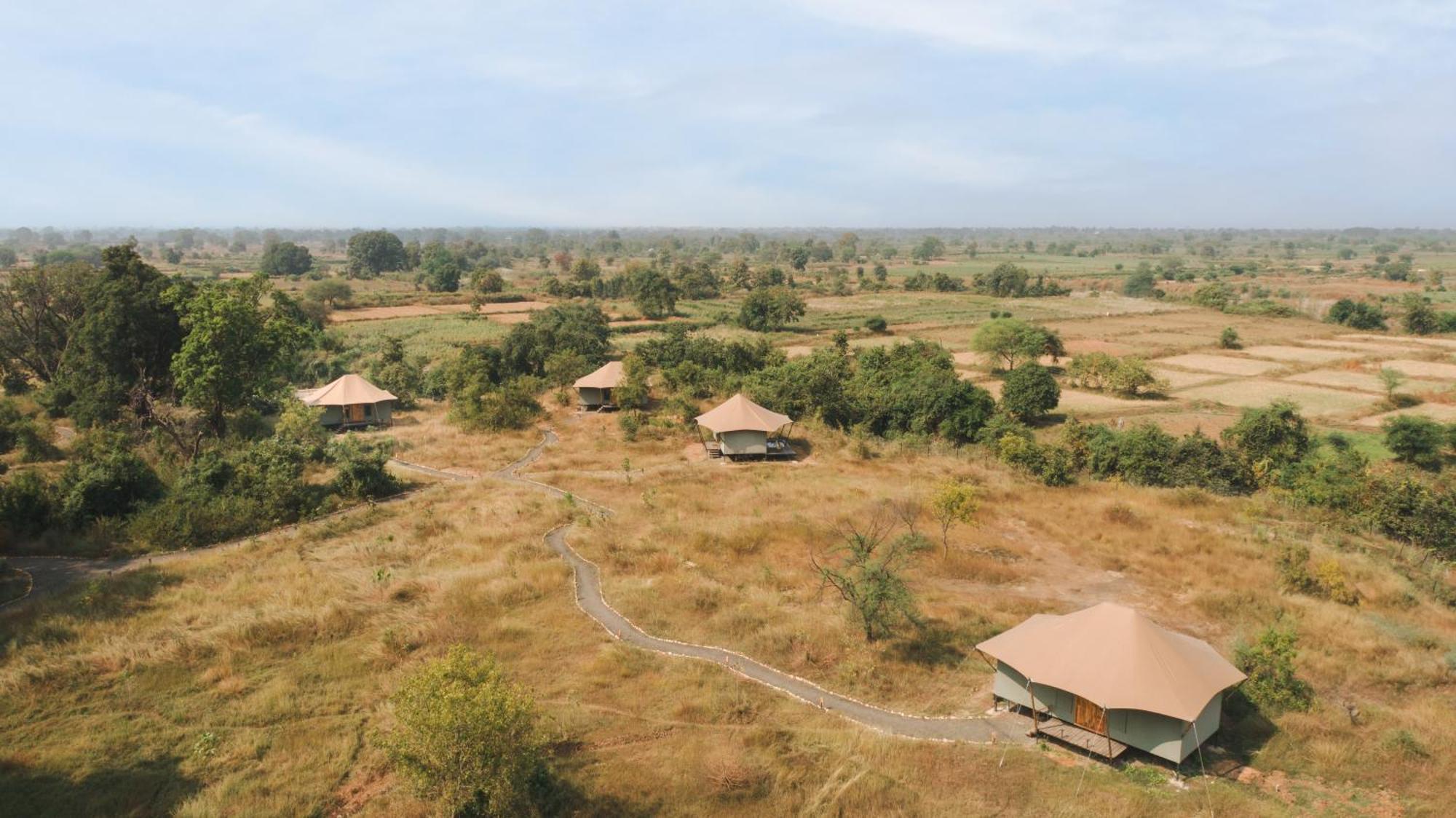Hotel Trees N Tigers, Tadoba Kolāra Esterno foto