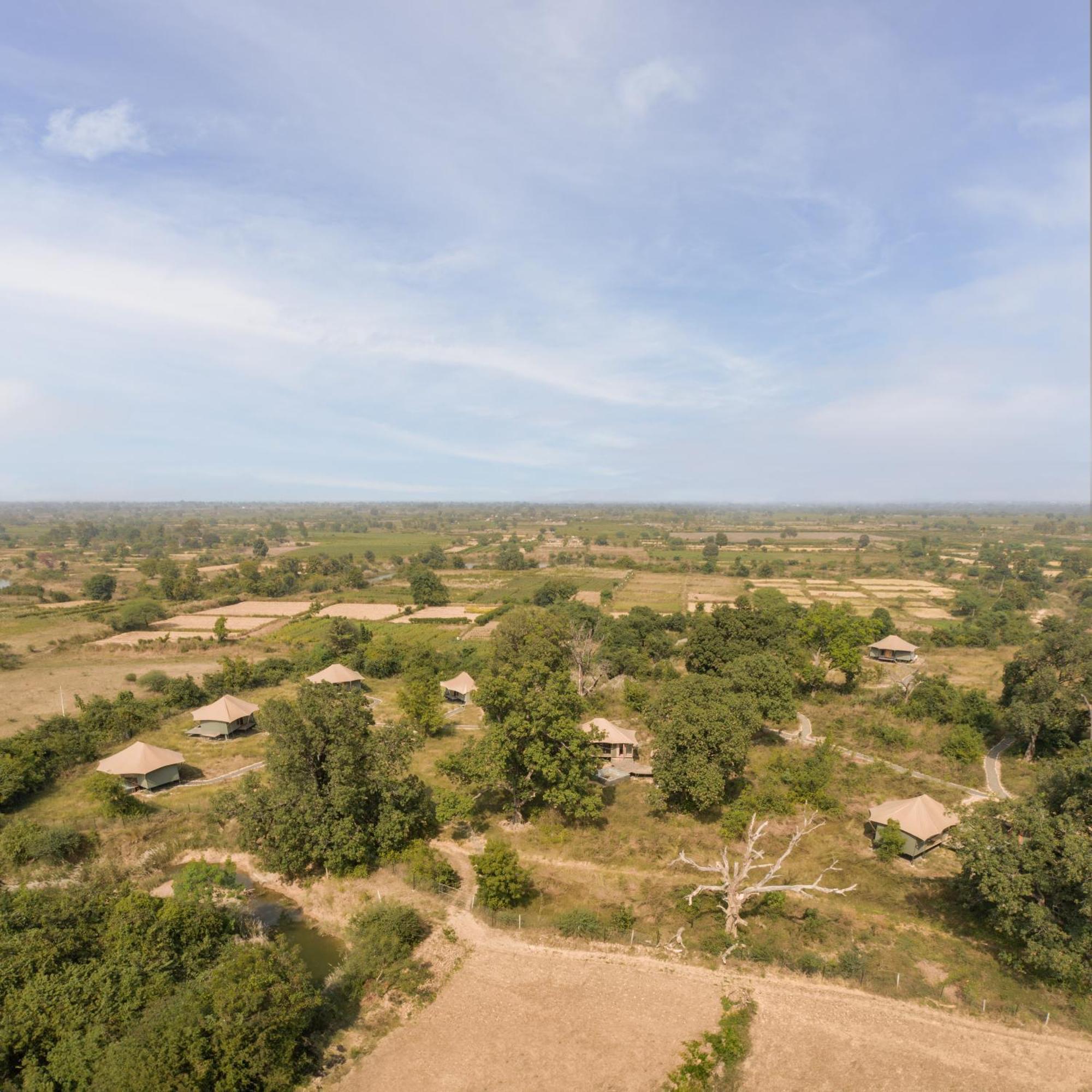 Hotel Trees N Tigers, Tadoba Kolāra Esterno foto